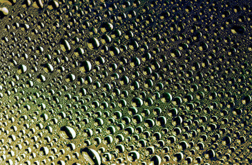 Background of Water drops