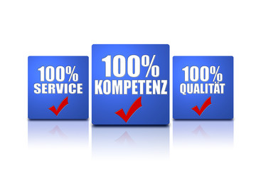 Kompetenz Service Qualität