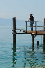 Fototapeta premium Quiétude au bord du lac