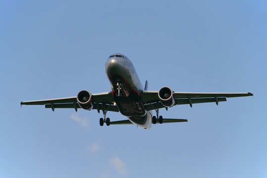 airplane flying in the sky