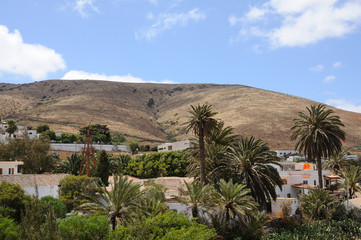 Fototapeta na wymiar Village Betancuria, Canary Island Fuerteventura, Spain