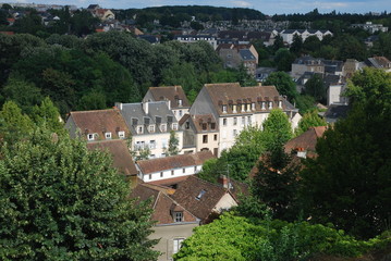 panorama sur basse ville (Chartres)