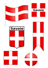 Drapeaux Savoie