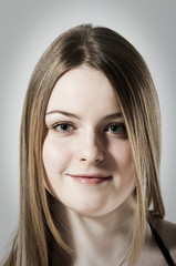 Naklejka premium Beautiful girl