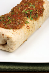 hot mexican burrito