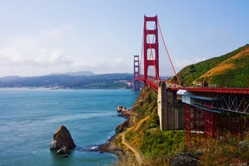 Fototapeten Golden-Gate-Brücke in San Francisco © Andy