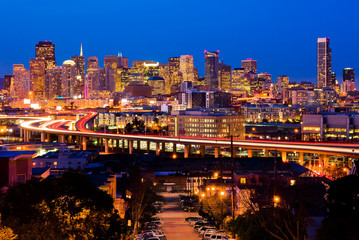San Francisco at night