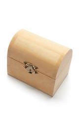 Miniature Wooden Treasure Box