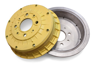 Car brake wheel
