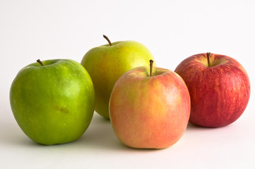 Bunte Äpfel