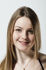 Naklejka premium Beautiful girl
