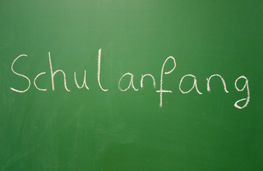 Schulanfang