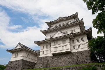 Fotobehang Castle in Odawara, Japan © Tony Schönherr