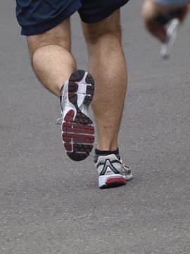 Practicando joggin en Japon