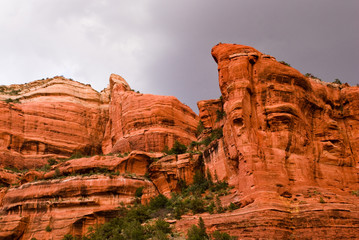 Stormy skies over Boynton Canyon