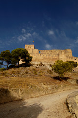 Fototapeta na wymiar Spanish castle - Biar (Alicante)