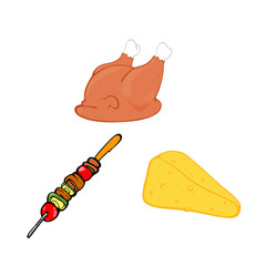 Turkey, cheese & barbecue