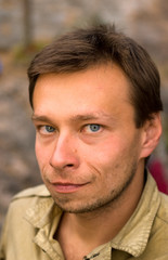Fototapeta premium Portrait of young man