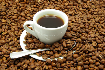 cup with coffee