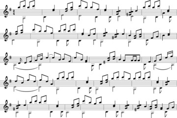 Music notes