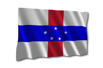 niederländische antillen flagge