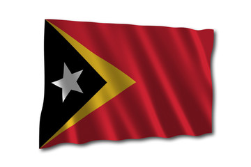 osttimor flagge