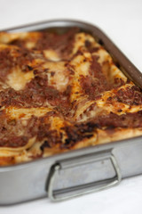 Plat de lasagne