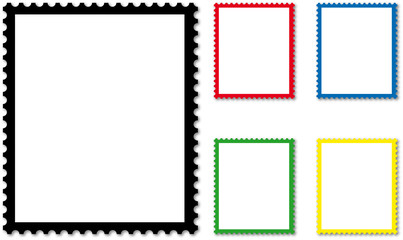 Briefmarken - obrazy, fototapety, plakaty