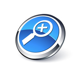 icône loupe + / zoom / agrandir