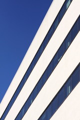 abstract detail of an modern building