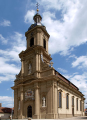 Fototapeta na wymiar Kirche in Wiesentheid
