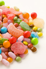 Fototapeta na wymiar Kolorowe cukierki