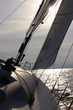 Sundown sailing