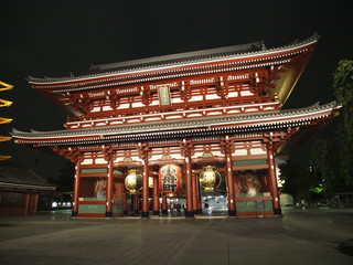 Fototapeta na wymiar Santuario sintoista de Senso-ji en Tokio