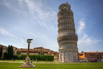 Wall murals Leaning tower of Pisa leaning tower in Pisa