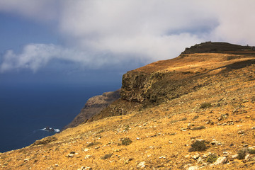 Fototapeta premium View from the Mirador del Rio, Lanzarote, Canary Islands