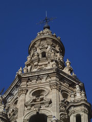 Fototapeta premium Torre barroca en la catedral de Santo Domingo de la Calzada