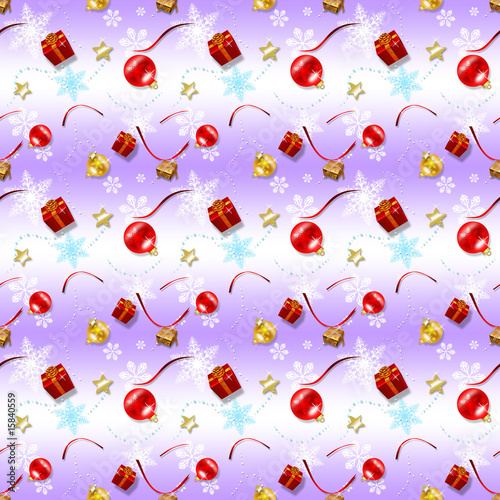 "Light violet Christmas Wrapping Paper" Stock photo and royaltyfree