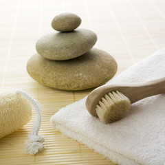 Obraz na płótnie Canvas décor massage zen et soin du corps