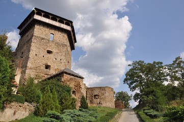 Fototapeta na wymiar castle Filakovo Slovakia