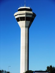 Air Traffic Control Tower in Perth, Australia.