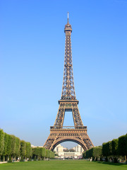Fototapeta na wymiar Pariser Eiffelturm