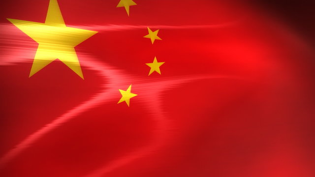 Chinese Flag - HD Loop