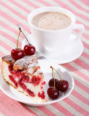 tasty cherry cake