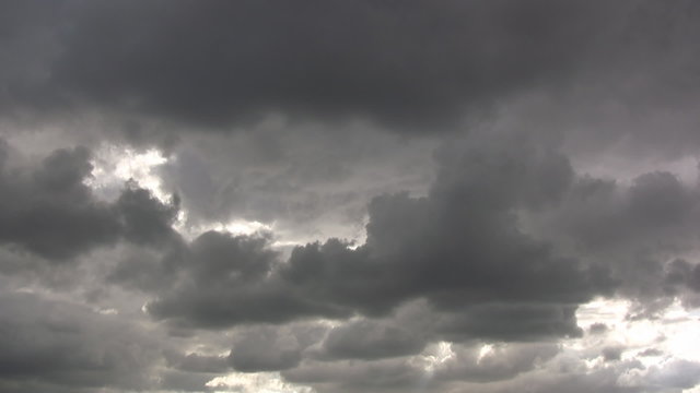 Nubes de lluvia