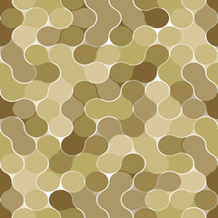 Seamless brown textile pattern