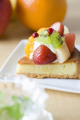 フルーツケーキ