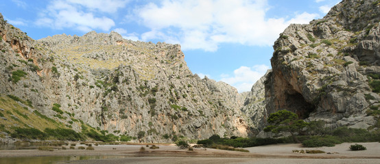 Panoramic landscape on Majorca