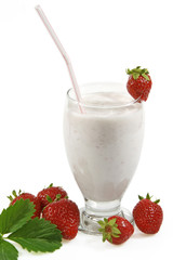 Erdbeermilch