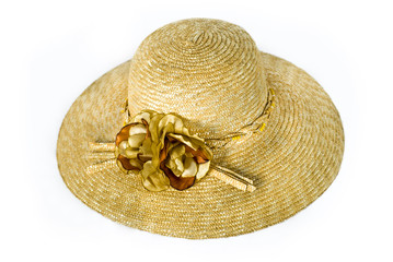 Lady Straw Hat With Flower